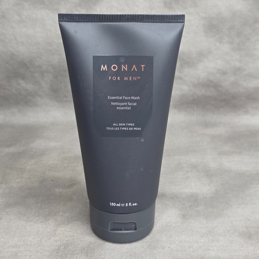 Monat For Men Essential Face Wash 5 fl oz / 150ml NEW Sealed All Skin Types